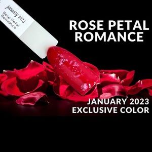 Sparkle & Co Nail Dip Powder Polish in Rose Petal Romance